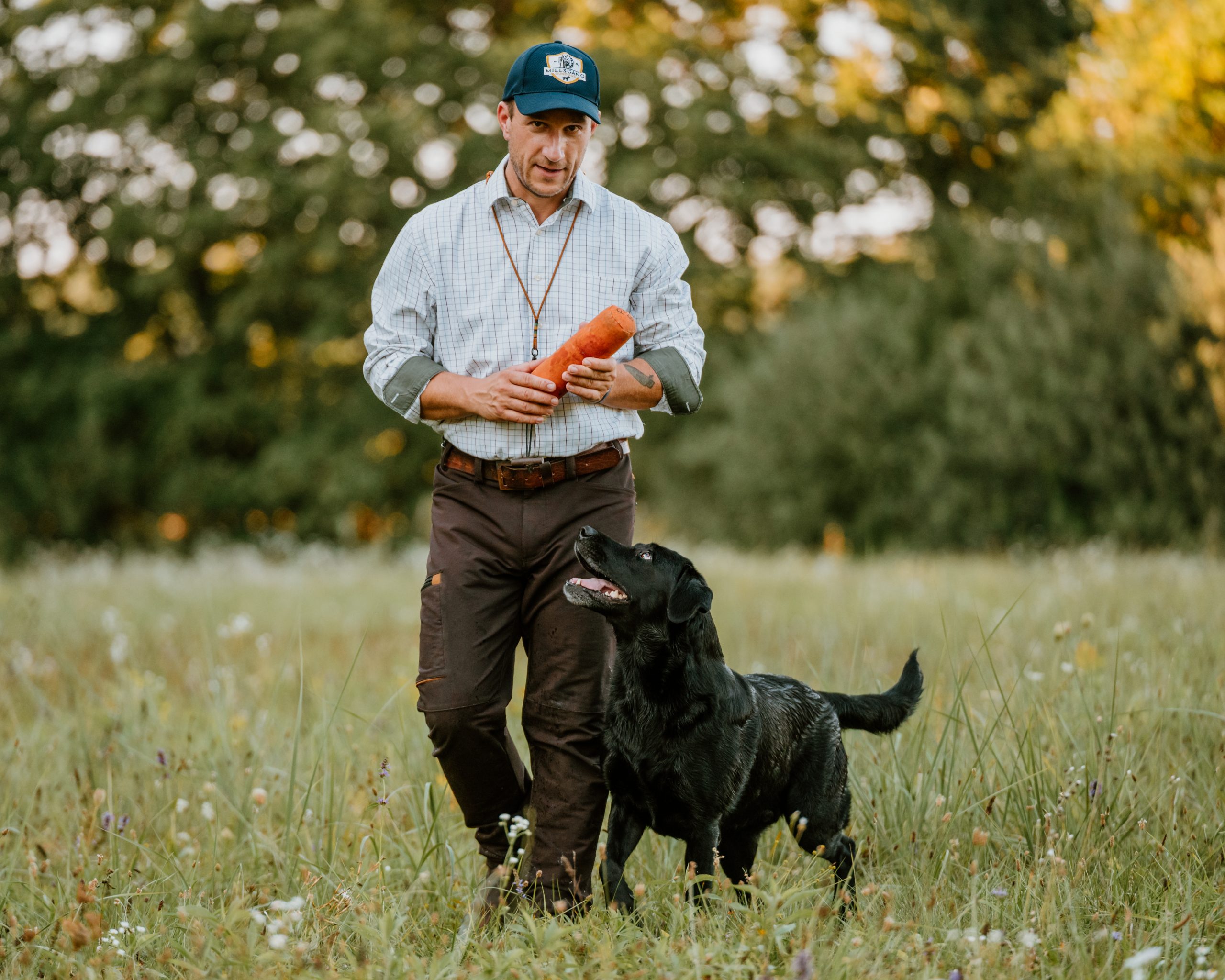 Philipp Birchbauer Millsgang Gundogs Working Labrador Retriever Arbeitslinie Dummyarbeit Beside Me Duke of Millsgang Will-to-please